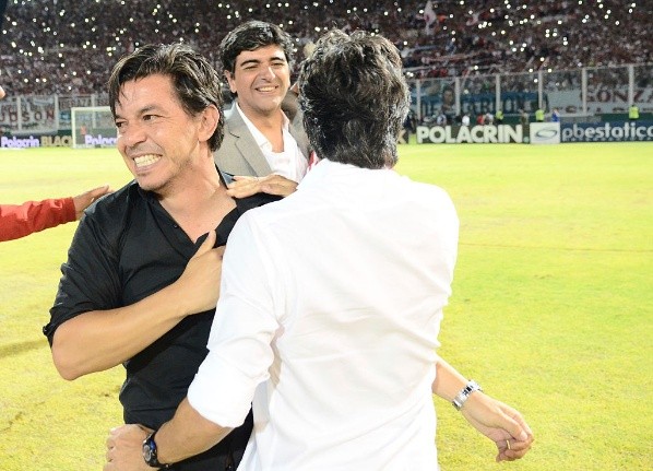 Sonrisa a pleno, luego de la Copa Argentina 2016 en Córdoba (Getty)