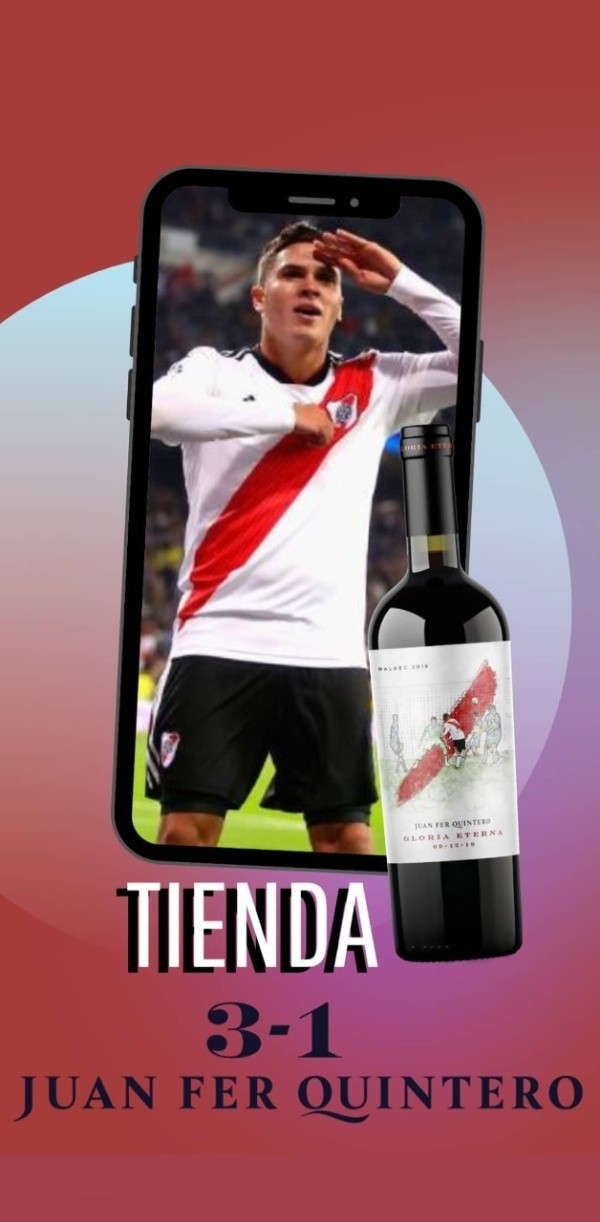 Juanfer sacó su vino 'Gloria Eterna' Juanfer sacó su vino 'Gloria Eterna'