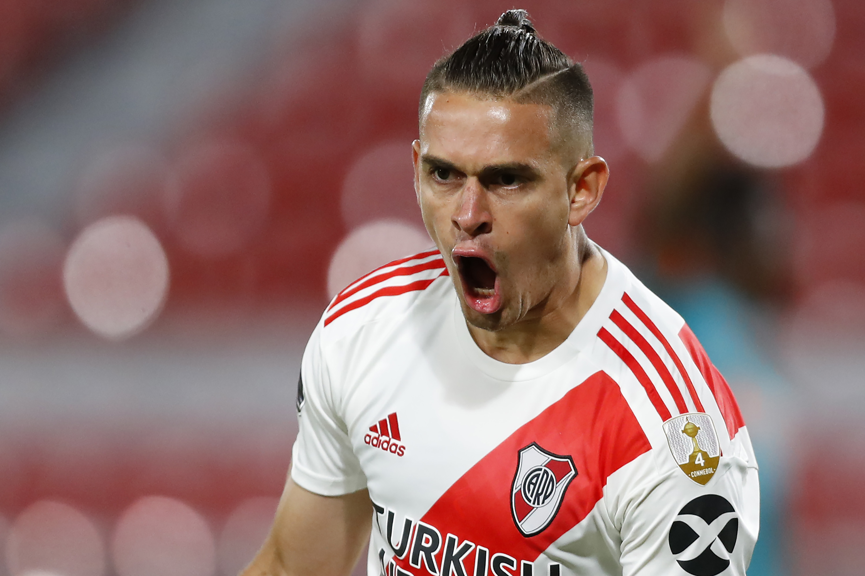 El contrato de Borré con River finaliza el próximo 30 de junio (Foto: Getty).