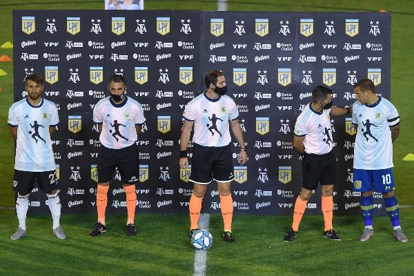 La última vez que Fernando Echenique dirigió a River fue el 28 de noviembre de 2020 ante Rosario Central por la Copa Maradona. Triunfo 2 a 0 del Millo. (Foto: Getty).