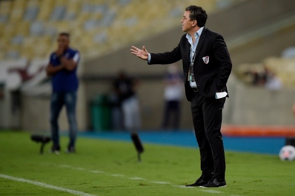El Muñeco dirigió por primera vez de manera oficial en el Estadio Maracaná. (Foto: Prensa Conmebol)