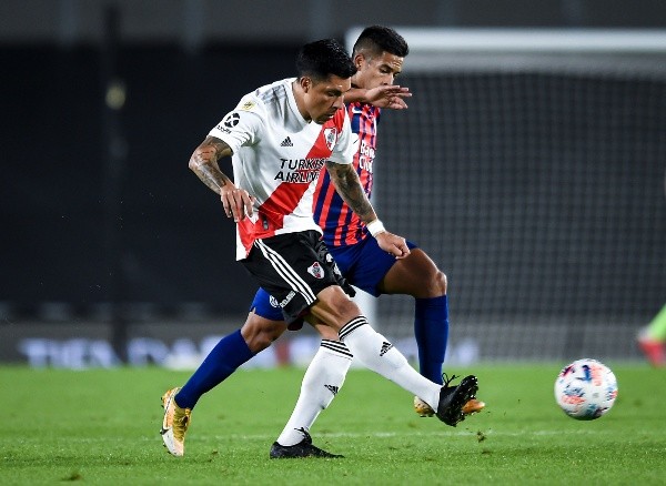 Frente a Colón y Banfield fueron los únicos dos partidos en los que Enzo no jugó los 90 minutos. (Foto: Getty).