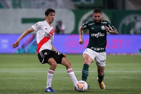 Su último partido en River fue el 12 de enero de este año ante Palmeiras en Brasil. (Foto: Getty).