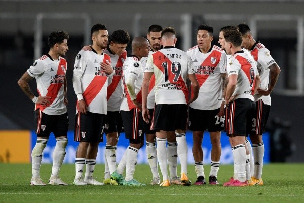 Varios de los titulares de River podrían salir a la cancha frente a Vélez (Getty)
