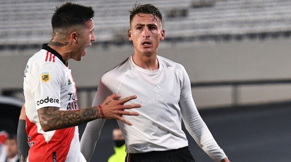 Enzo Fernández y Braian Romero