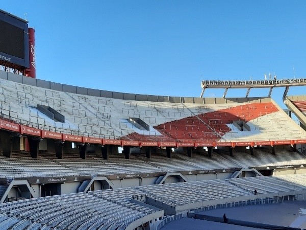 Obras en el Estadio Monumental