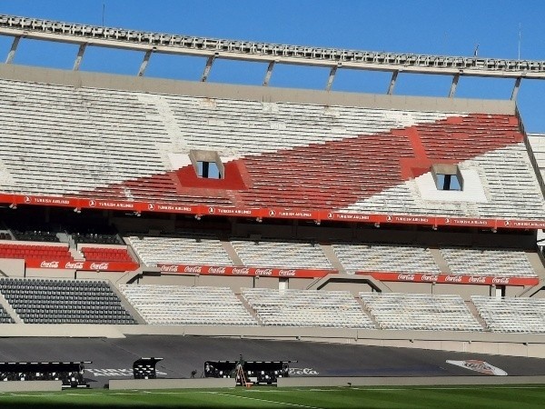 Obras en el Estadio Monumental