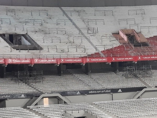 La eliminación de los muros de los ingresos. (Foto: LPM).