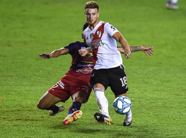 Antes de firmar en Colón, el delantero renovó su vínculo con River hasta fines de 2023. (Foto: Getty).