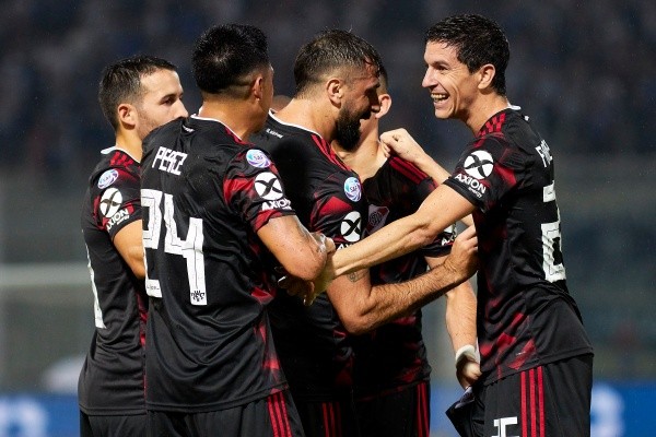 Imágenes del último triunfo de River frente a la T en el Kempes. (Foto: Getty).
