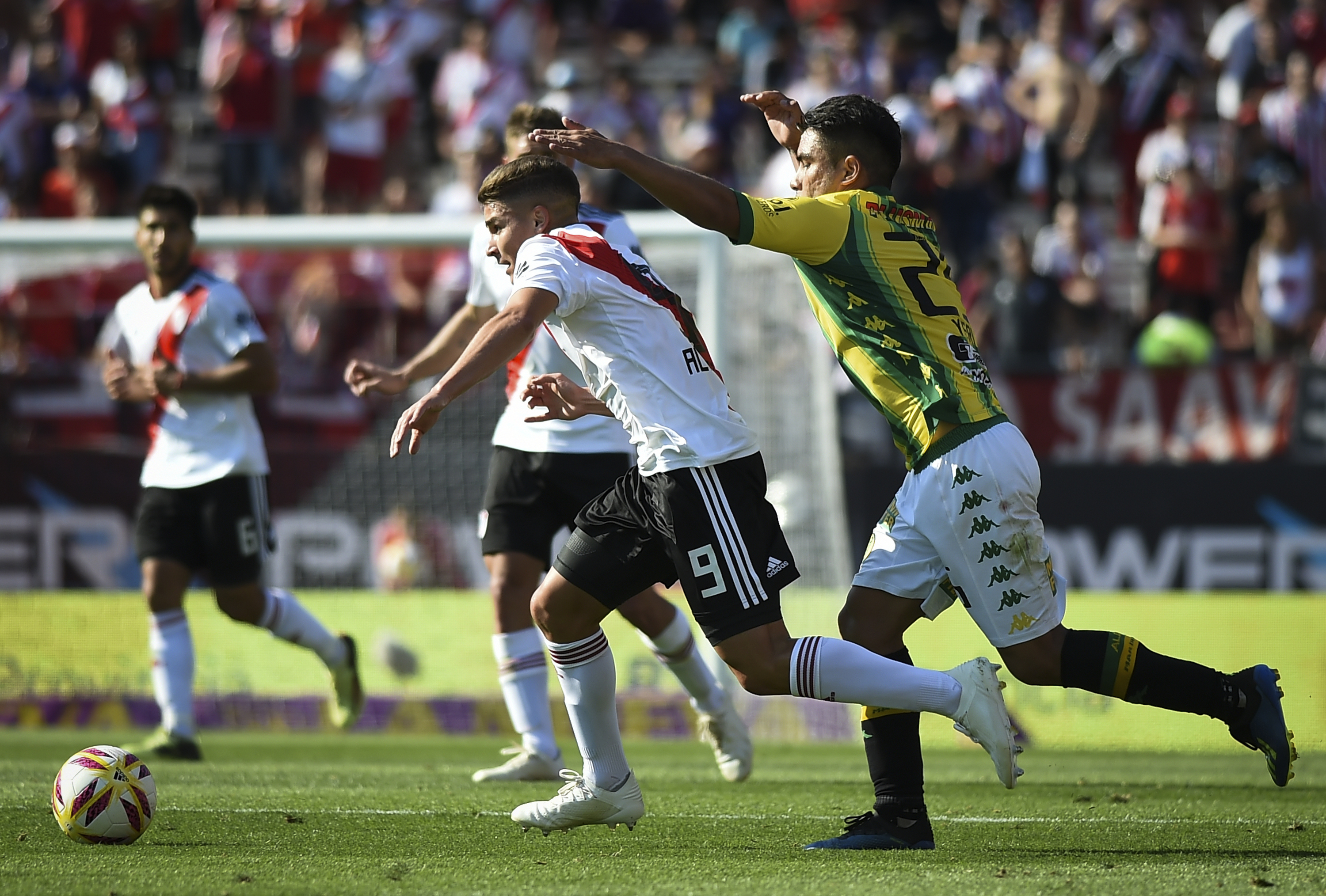 La Araña lleva 87 partidos disputados con la camiseta de River. (Foto: Getty).