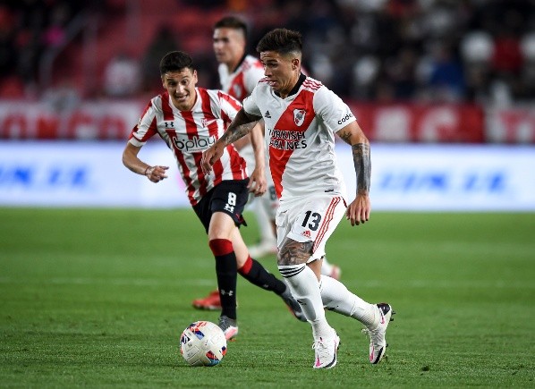 Enzo Fernández tendrá su primera experiencia en la Selección Mayor junto a Santiago Simon. (Foto: Getty).