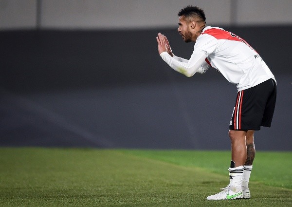 Paulo Díaz es uno de los lesionados que Gallardo espera recuperar para la próxima fecha. (Foto: Getty).
