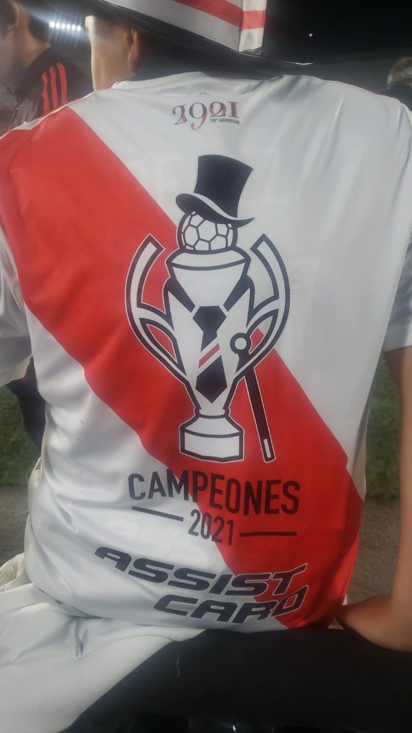 La camiseta del campeón.