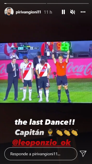 Despedida de Leo Ponzio