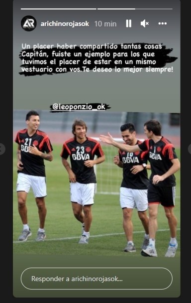 Despedida de Leo Ponzio