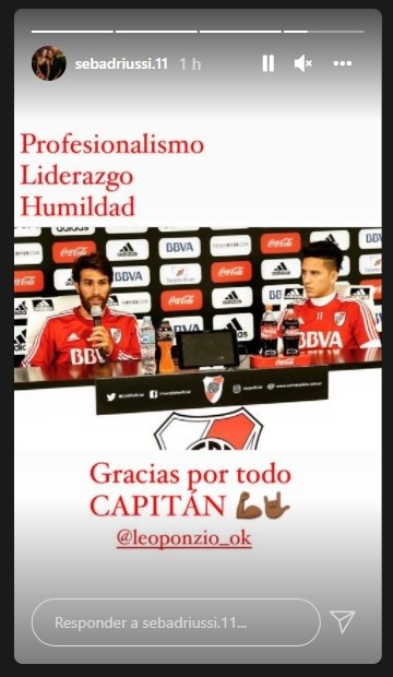 Despedida de Leo Ponzio