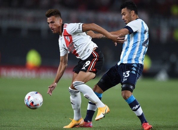 Romero sufrió un esguince de rodilla derecha y podría perderse la final con Colón. (Foto: Getty).
