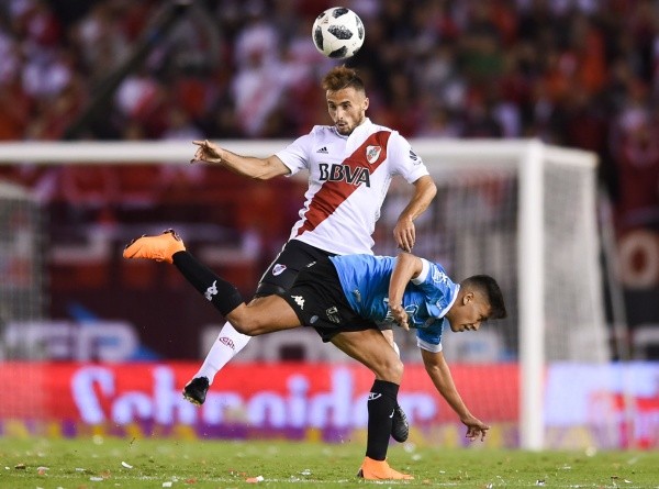 El lateral uruguayo fue una de las mejores ventas de la gestión D’Onofrio: el Leipzig pagó 9 millones de euros por el 90% de su ficha. (Foto: Getty).