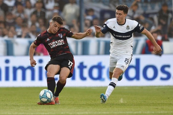 López solo disputó tres partidos oficiales con la camiseta de River. (Foto: Getty).