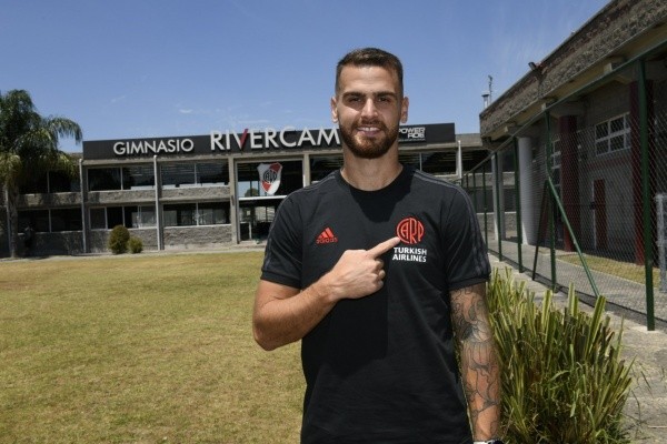Durante su primera etapa en River, González Pirez disputó 35 partidos y marcó un gol. (Foto: Prensa River).