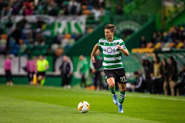 El delantero estuvo una temporada en el Sporting Lisboa de Portugal, quien pagó 11 millones de euros por su ficha. (Foto: Getty).