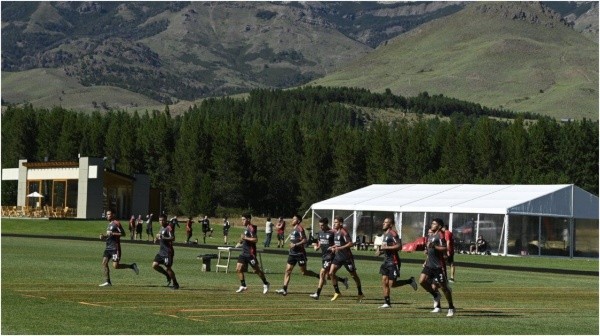 La pretemporada de River en San Martín de los Andes (Prensa River)