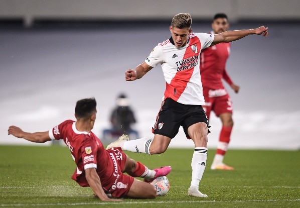 Girotti lleva 49 disputados con la banda roja y marcó ocho goles. (Foto: Getty).