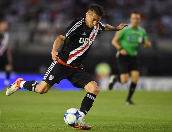 Durante su estadía en River, Auzqui ganó tres títulos: dos locales y uno internacional. (Foto: Getty).