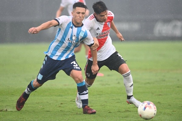 Londoño disputó 73 minutos en el triunfo de la Reserva frente a Racing. (Foto: Prensa River).