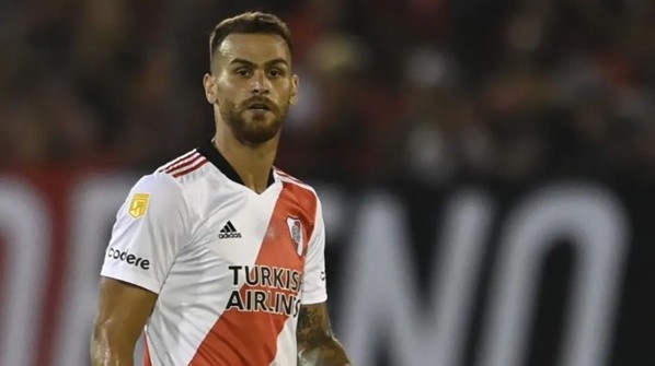 Leandro González Pirez va a ser titular en la zaga central junto a Paulo Díaz. (Foto: Prensa River).