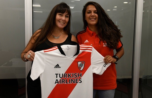 Así se presentaba Díaz oficialmente como DT de River (@RiverPlate)