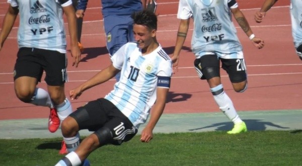 Geralnik pasó por la Selección Argentina Sub 15 (Prensa AFA)