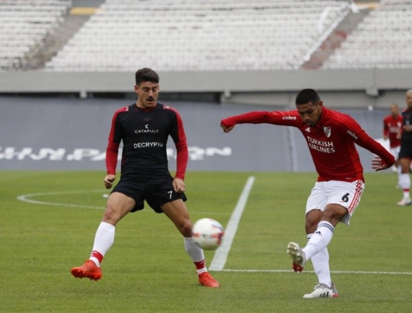 David Martínez regresó a las canchas luego de estar tres semanas lesionado. (Foto: Prensa Huracán).