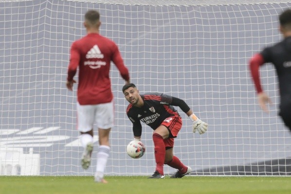 Franco Petroli, habitual titular en Reserva, sumó minutos en el amistoso. (Foto: Prensa River).