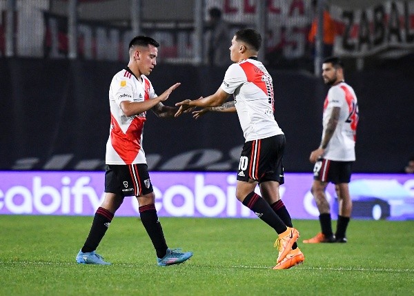 Juanfer reemplazó a Barco a los 29 minutos de juego (Foto: Getty)
