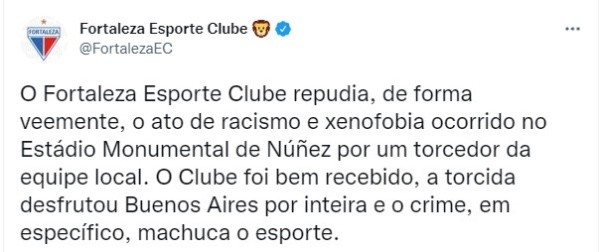 twitter fortaleza racismo