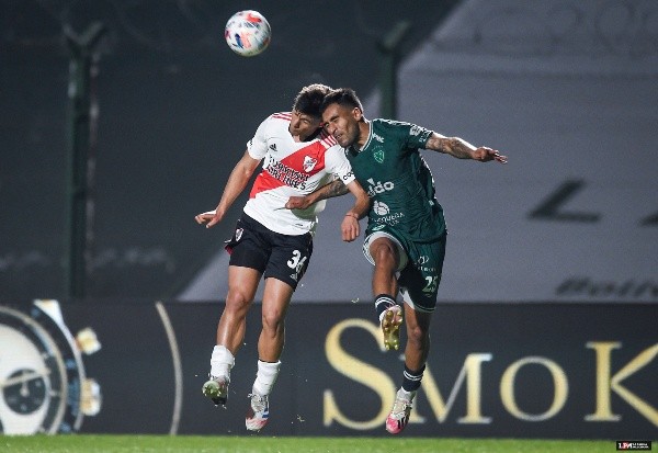 En el último partido frente a Sarmiento, Felipe Salomoni hizo su debut oficial en River. (Foto: Archivo).