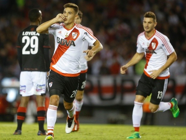 En aquel triunfo 4-2 frente a Melgar, Lucas Martínez Quarta marcó un gol de chilena. (Foto: Getty).