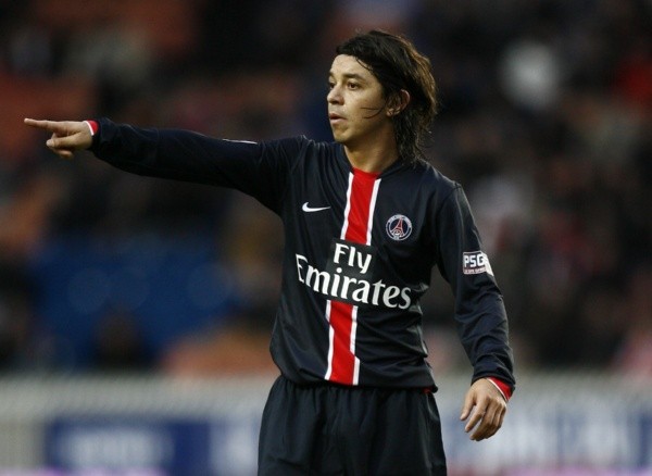 El Muñeco y su paso como futbolista en el PSG (Foto: Getty)