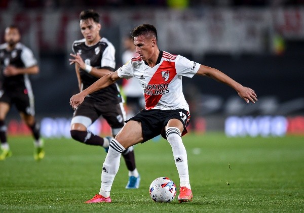 Braian Romero tiene contrato con River hasta el 31 de diciembre de 2024. (Foto: Getty).