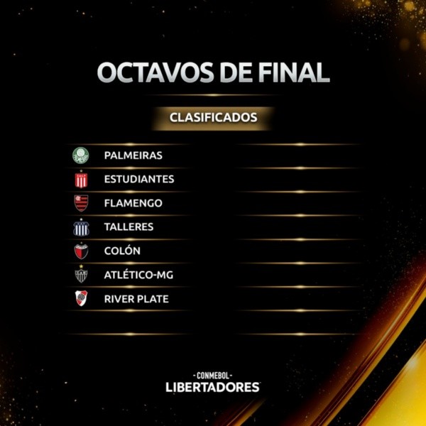 clasificados octavos de final