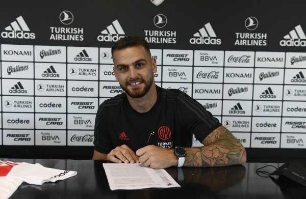 González Pirez tiene contrato con River hasta el 31 de diciembre de 2023 y su pase es del Inter Miami. (Foto: Prensa River).