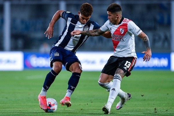Valoyes lleva 17 goles y 12 asistencias en 93 partidos con la camiseta de Talleres. (Foto: Getty).
