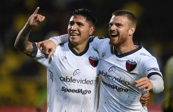 Beltrán está jugando de titular en Colón frente a Peñarol por la última fecha de la fase de grupos. (Foto: Prensa Conmebol).