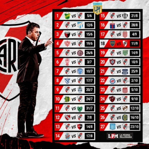 Julián va a estar disponible para las primeras seis fechas de la Liga Profesional.