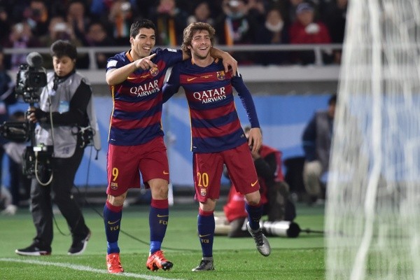 Luis Suárez, el verdugo de River en Japón (Foto: Getty)