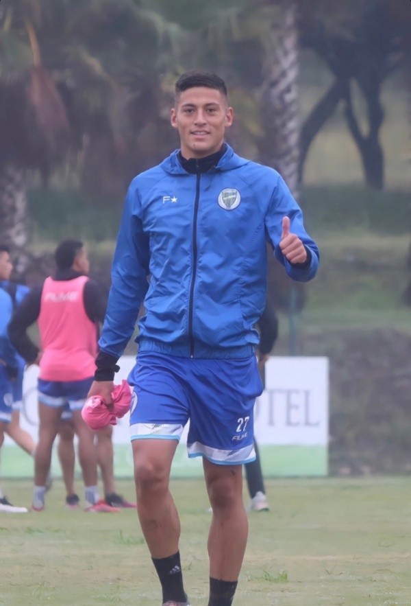 El volante está a préstamo en Mendoza hasta diciembre de este año con una opción de compra por el 50% de su pase. (Foto: Prensa Godoy Cruz).