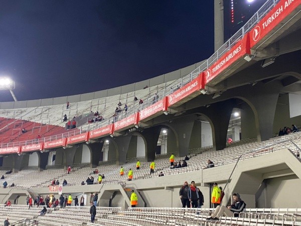 seguridad hinchas river bombos