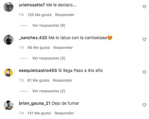 Algunas de las promesas que dejaron asentadas los hinchas de River.